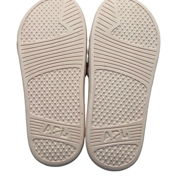 APL Athletic Propulsion Labs Womens US Size 7 Slides Nude Pink Lusso Sandals New - Picture 5 of 10